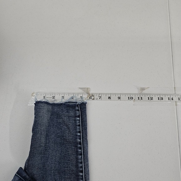 Judy Blue Relaxed Fit Distressed Ankle Skinny Jeans Womens Size 7/28 Denim - Picture 5 of 10